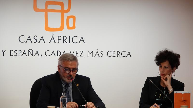 El rector de la ULPGC y la gerente de Casa África