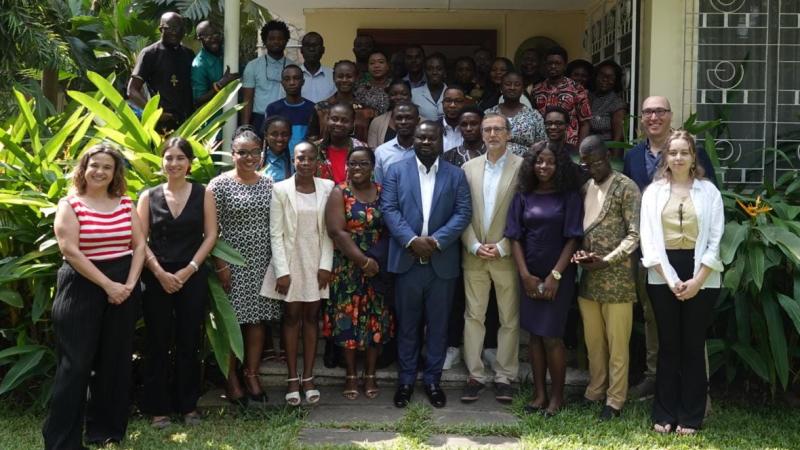 Formación periodistas Ghana-Foto de familia