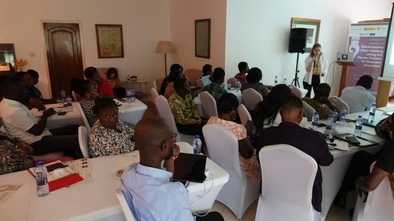 Formación periodistas Ghana