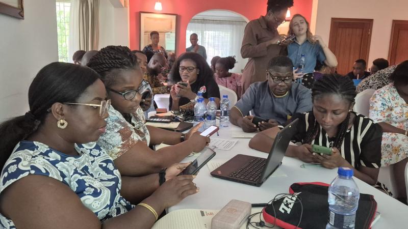 Formación periodistas Ghana