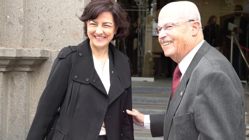 Eva Granados y José Segura