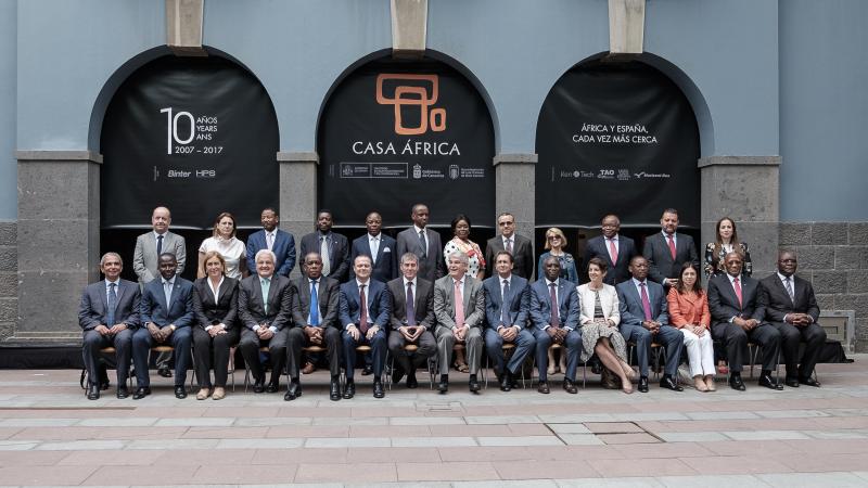 Celebración del 10º Aniversario de Casa África: Embajadores africanos en España