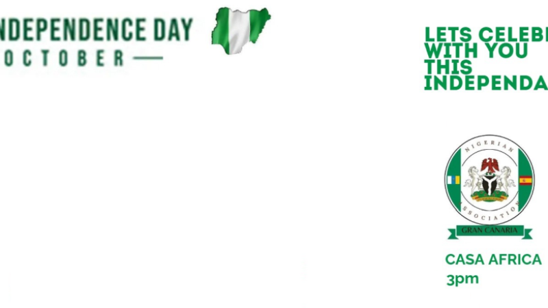 Celebra con nosotros el Día de Nigeria