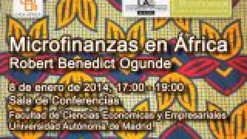 Conferencia Magistral: las microfinanzas en África