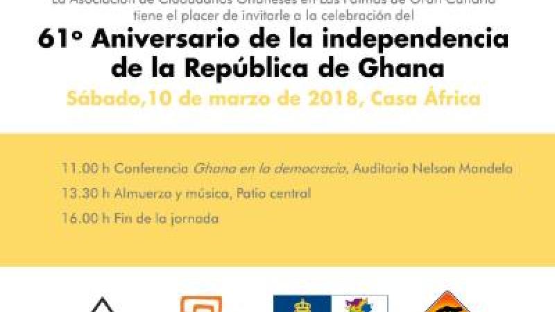 61º Aniversario de la independencia de Ghana