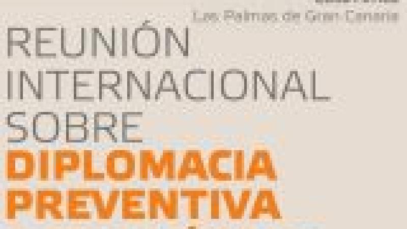 Reunión internacional sobre diplomacia preventiva en África Subsahariana