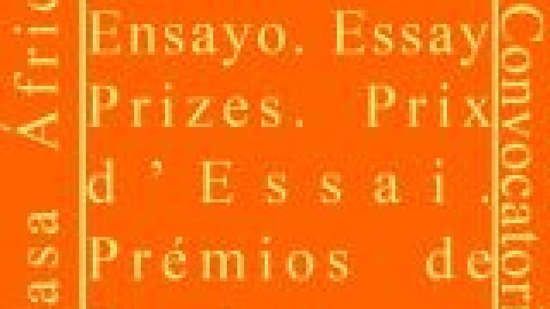 2015. 7ª Convocatoria de los Premios de Ensayo Casa África