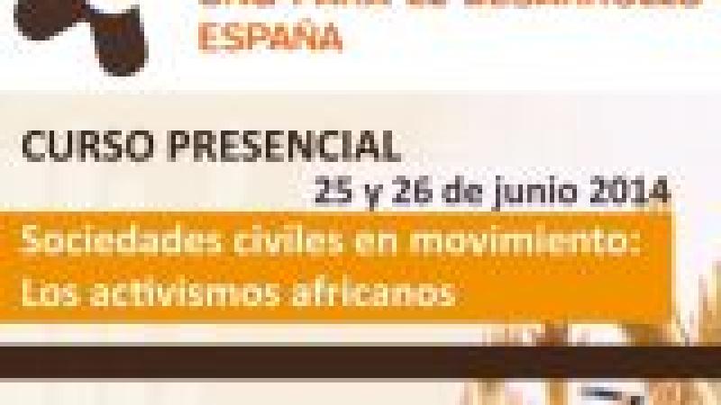 Curso: Sociedades civiles en movimiento. Los activismos africanos