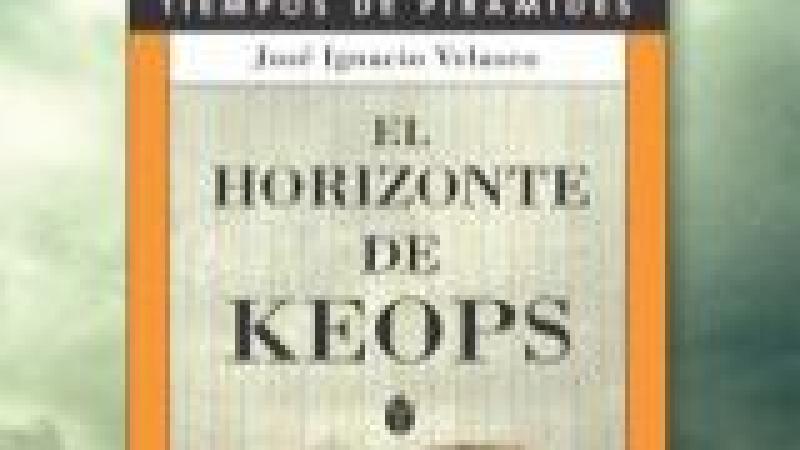 Presentación del libro 'El horizonte de Keops', de José Ignacio Velasco