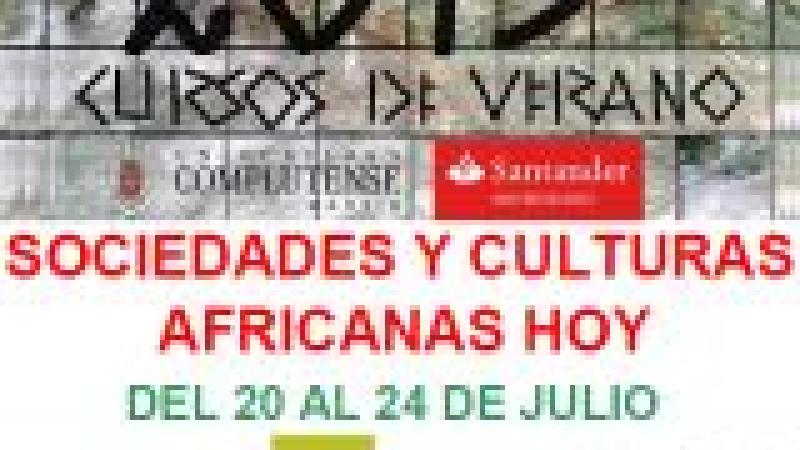 Sociedades y Culturas Africanas Hoy