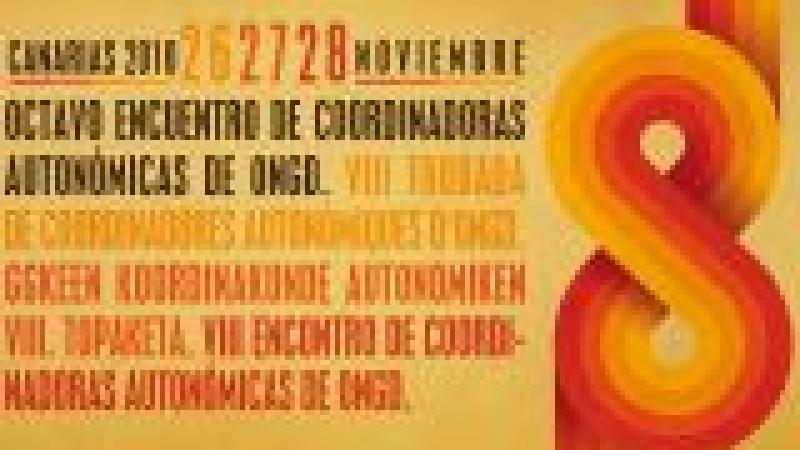 8º Encuentro de Coordinadoras Autonómicas y Estatal de ONG para el Desarrollo