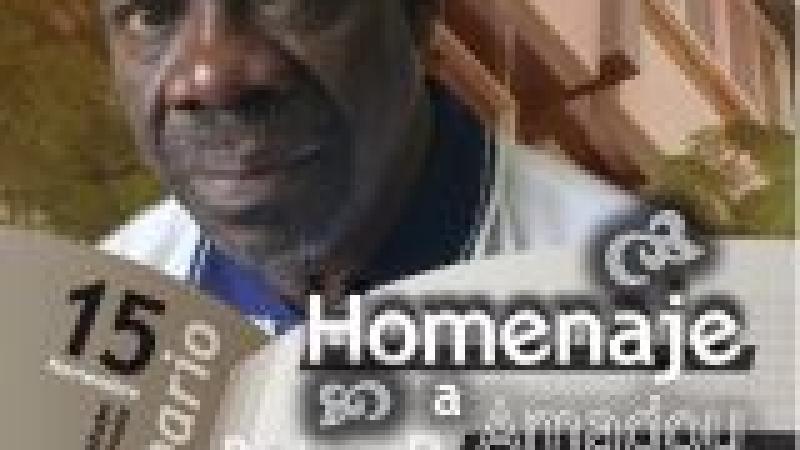 Homenaje a Amadou Ndoye