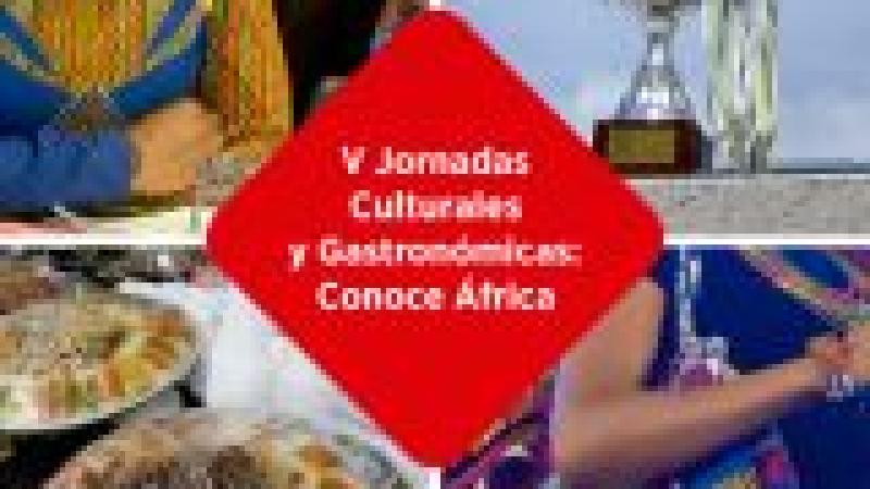 Jornadas culturales y gastronómicas. Conoce África