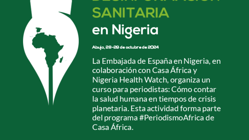 Nigeria lucha contra la desinformación sanitaria