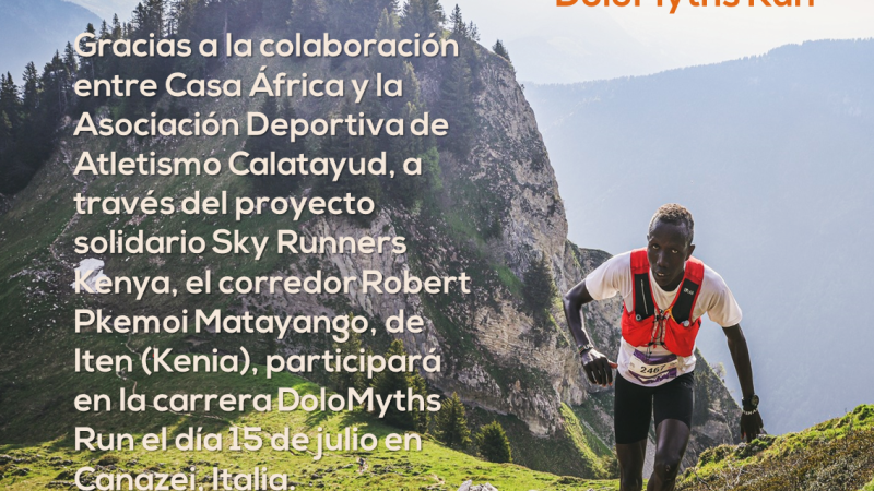 Casa África facilita la presencia keniata en la Dolomyths Run