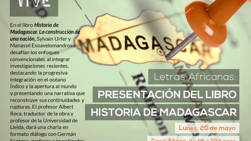 Presentación del libro «Historia de Madagascar»