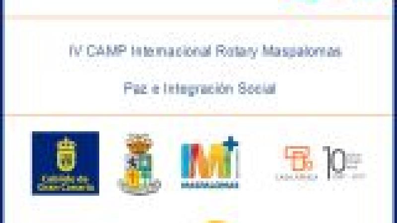 IV Camp Internacional Rotary Maspalomas: Paz e integración Social