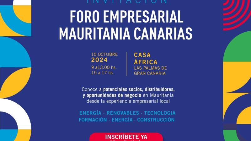 Foro Empresarial Mauritania-Canarias
