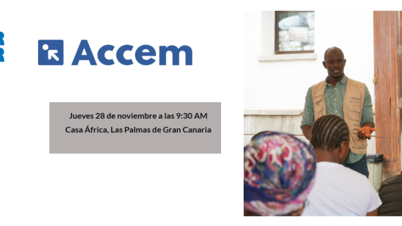 Presentación del proyecto de interpretación en lenguas africanas en Canarias