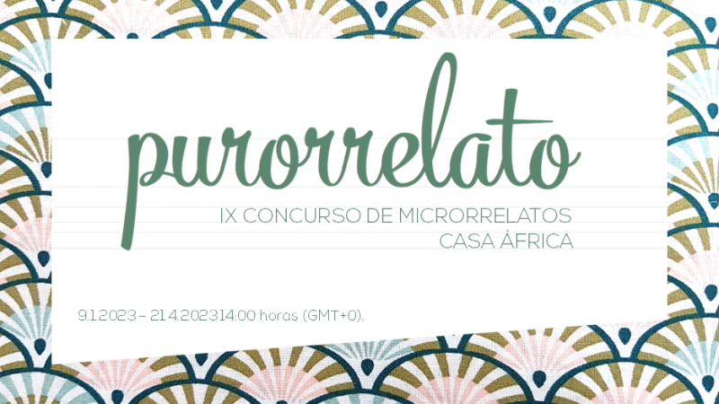 Purorrelato 2023. Concurso de microrrelatos