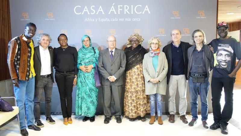 Casa África recibe a los participantes del Foro Internacional Gobernanza, Movimientos Sociales y Participación Ciudadana