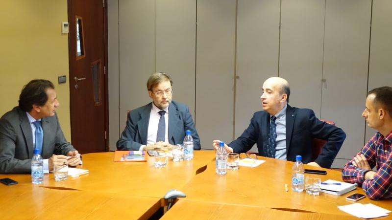 El director del Instituto Cervantes de Rabat visita Casa África