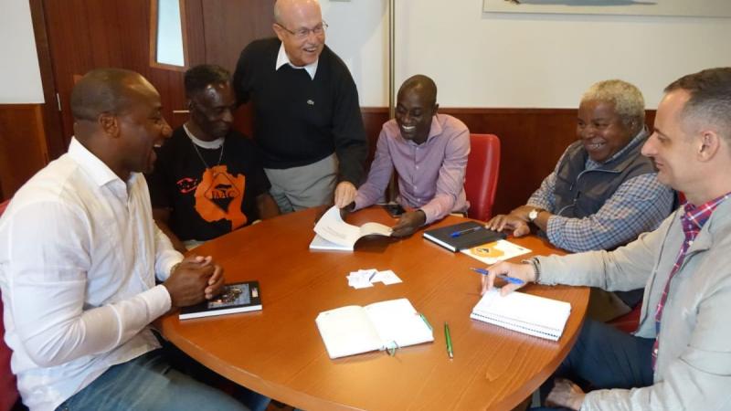 El director general de Casa África se reúne con la Federación de Asociaciones Africanas en Canarias