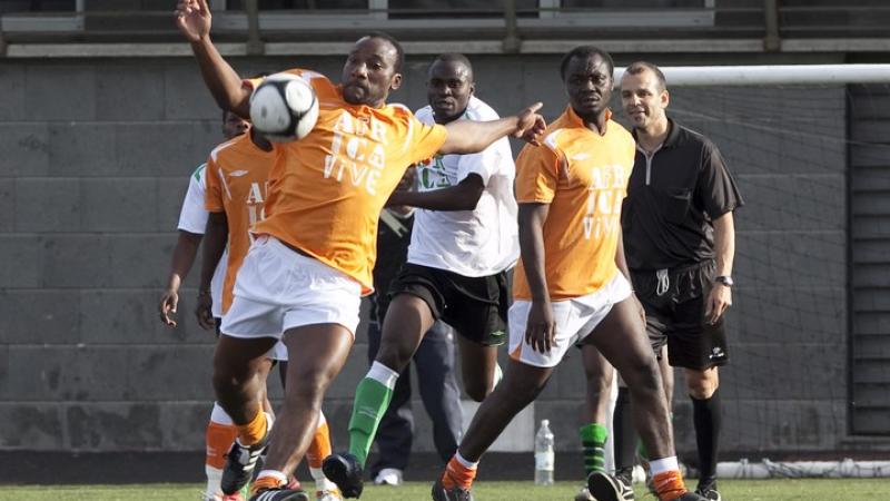África vive en el campo de fútbol