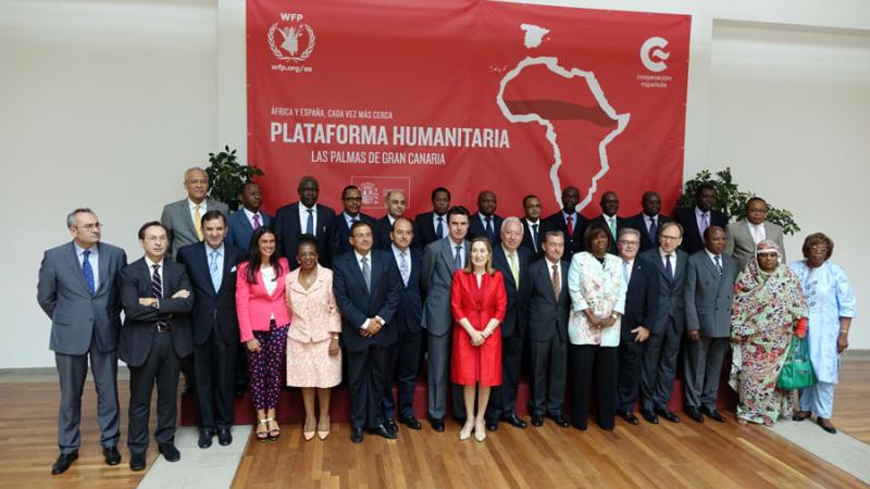 El PMA pone en marcha su base logística en Las Palmas de Gran Canaria para agilizar el envío de ayuda humanitaria hacia África