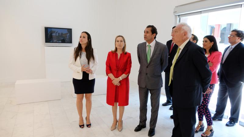 Los ministros Margallo y Pastor visitan Casa África