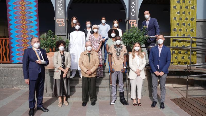 Una delegación de diplomáticos de la CEDEAO conoce Casa África