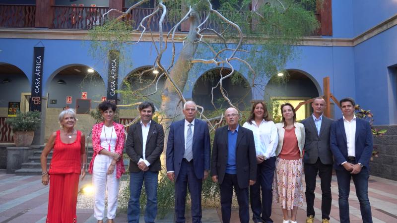FOTONOTICIA: El alto representante de la UE para Asuntos Exteriores y Seguridad, Josep Borrell, visita Casa África