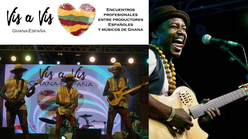 FRA! y Kyekyeku & Ghanalogue Highlife, los grupos musicales ganadores del Ghana Vis a Vis, girarán este verano por España