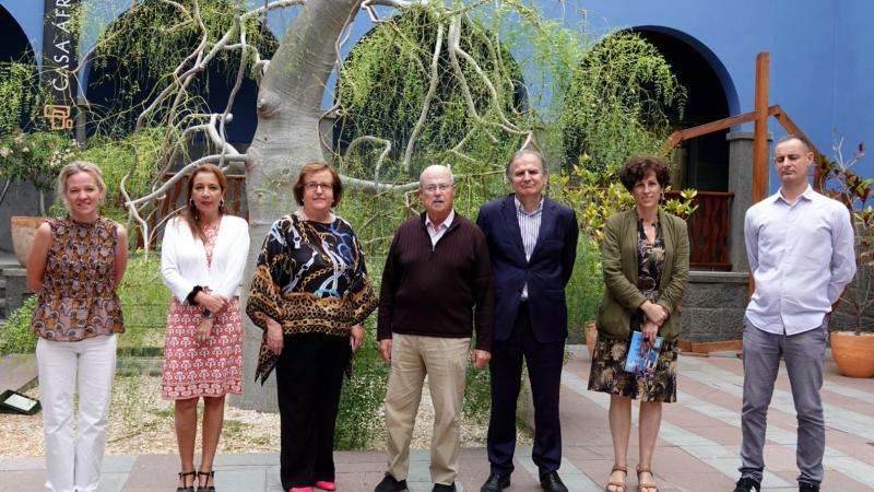 La presidenta de la Fundación Barceló visita Casa África